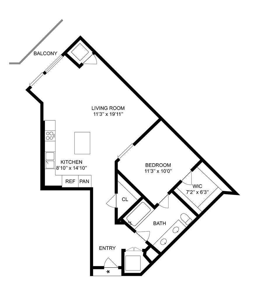 Lena A13 floor plan